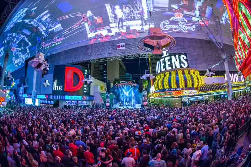 Creating the Ultimate Downtown Las Vegas Bachelor Party: A Step-by-Step Guide 9 Free concert at Fremont Street Experience