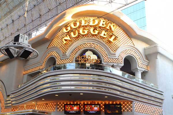 11 Great Places to Sit and People-Watch at Fremont Street Experience 2 Gold Diggers Gold Nugget