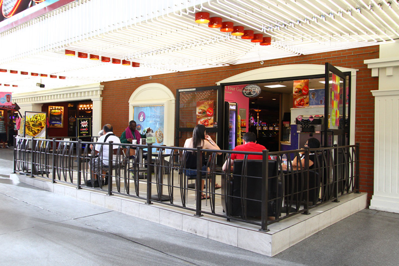 11 Great Places to Sit and People-Watch at Fremont Street Experience 5 Tasti D-Lite