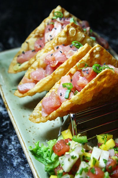 Ahi Tuna Tacos