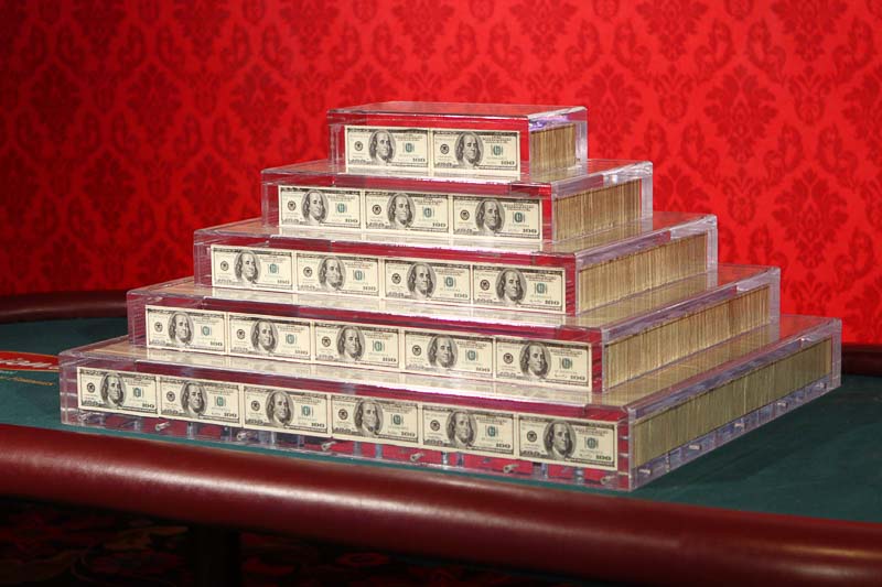 The Ultimate Date Night Challenge in Downtown Las Vegas 3 Binion's pyramid pile of $1 million cash