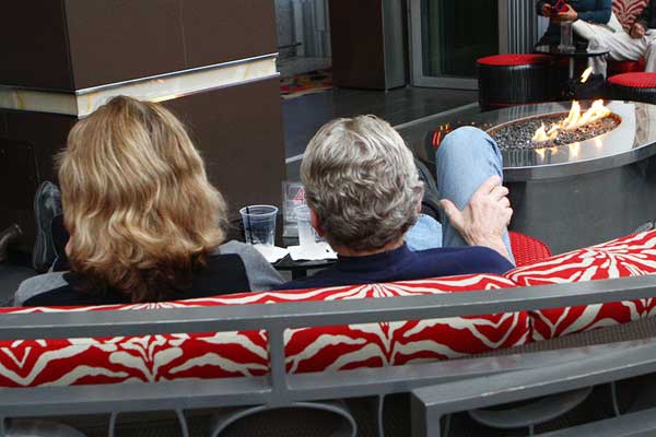 Fire Pit Comfy Couches