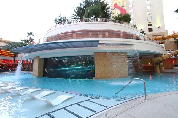 Golden Nugget Pool Waterfalls