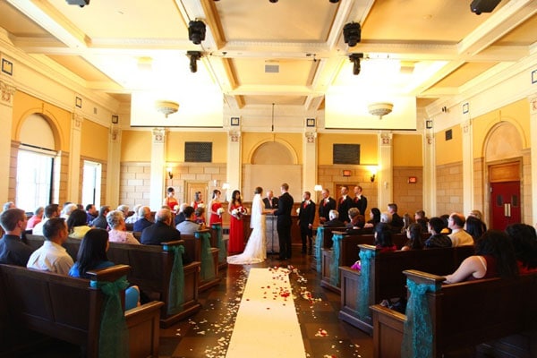 Mob Museum Wedding
