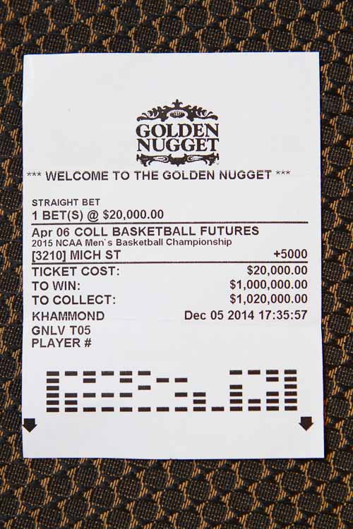 Casino Owner “Misplaces” Million Dollar Sports Bet Ticket, Frantic Search Underway