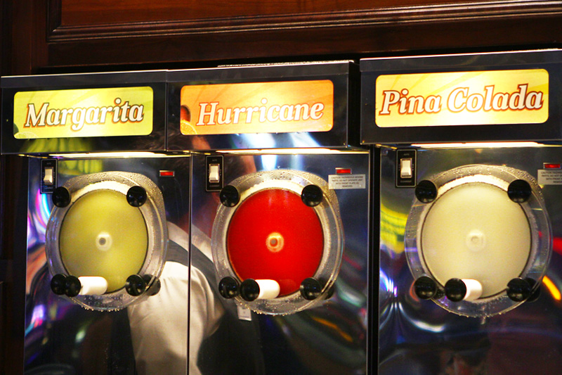 Filament bar cocktails
