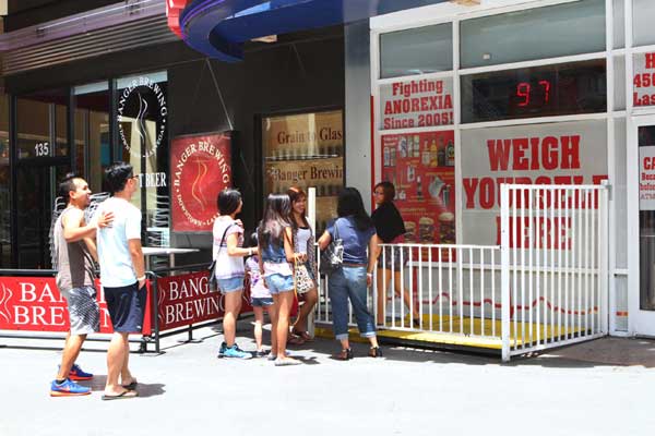 25 Fun Things To Do on Fremont Street if You’ve Blown Your Gambling Allowance 13 Heart Attack Grill Scale