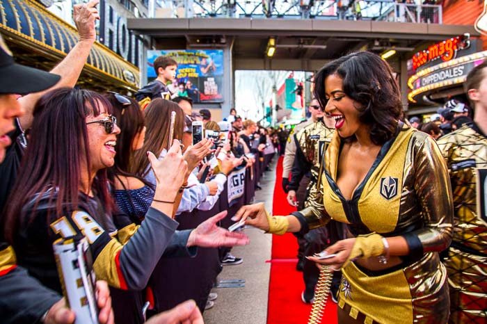 Golden Knights Fan Fest in Downtown Las Vegas