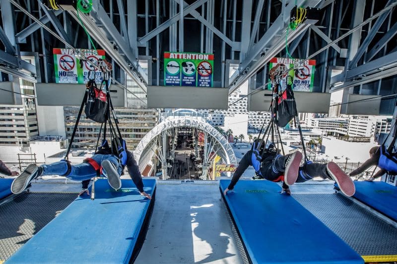 Fremont Street Experience Holds “Fly-In” Interviews For SlotZilla Ride Operators