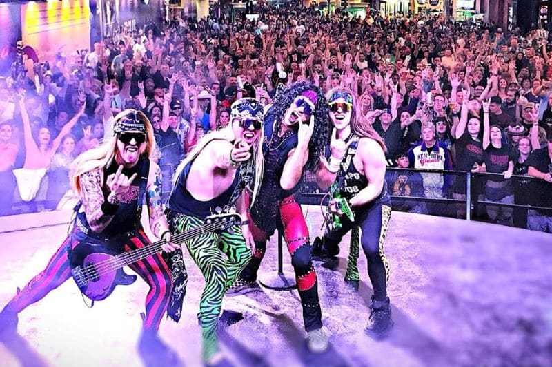 Spandex Nation live on Fremont Street