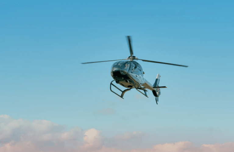 Top 13 Hidden Las Vegas Gems 2 a helicopter up in the air