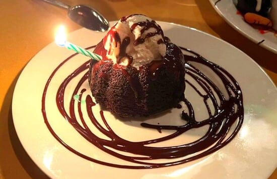 Dessert made at hugo's cellar