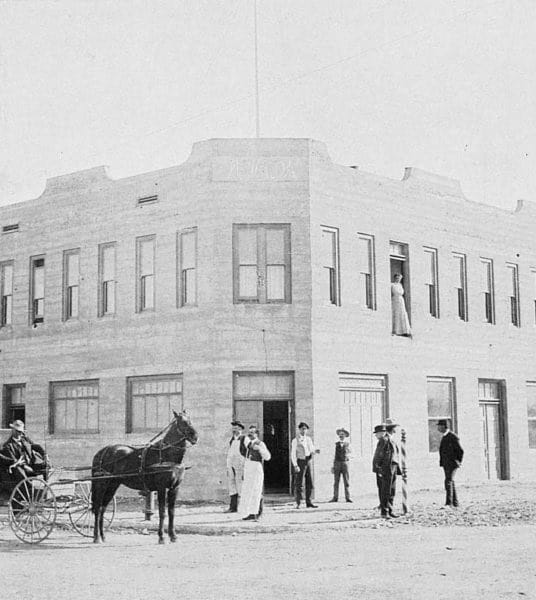 Golden Gate Hotel & Casino in the early 1900s.