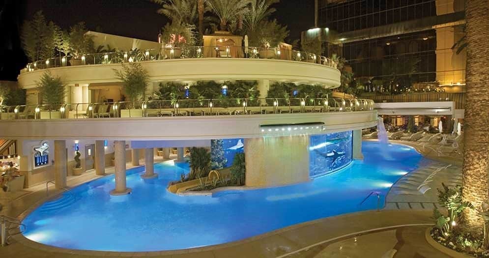 The Tank Pool at Golden Nugget Hotel.