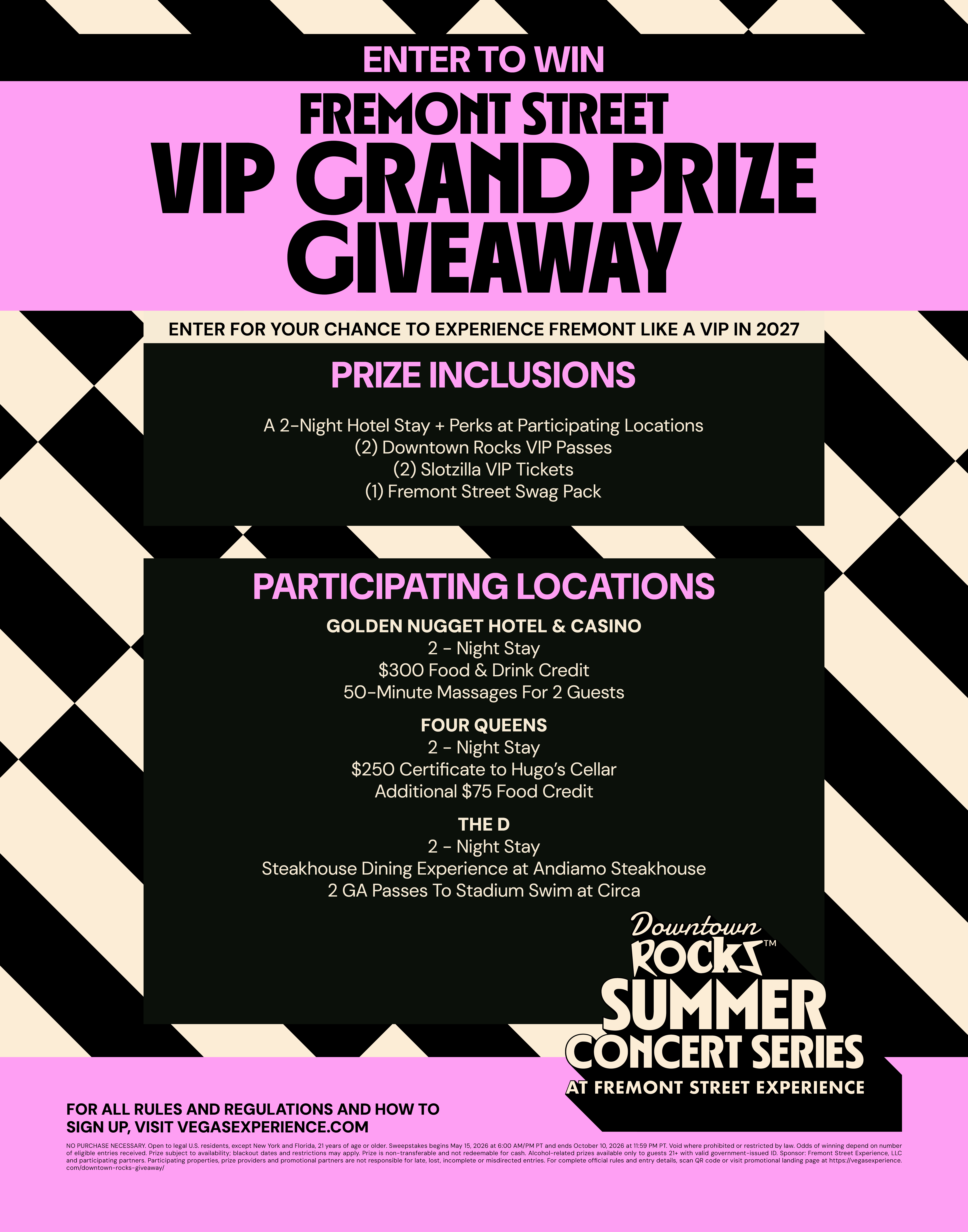2026 VIP Grand Prize Giveaway Prizes